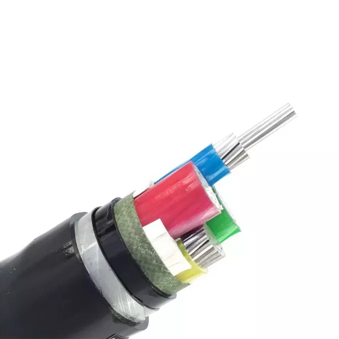 0.6/1 kV Kabel multi-inti pita lapis baja karo konduktor aluminium